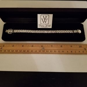 Victoria Wieck Sterling Silver Bracelet 8"